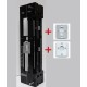 BW LOCK JIG + 1PR EURO CYL., 1PR BATH/PRIVACY PLATES
