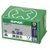 SPAX POZI FLAT CSK YELLOX COATED 3.0 X 25MM 200 PCS