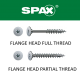 Spax Flange Head Screws